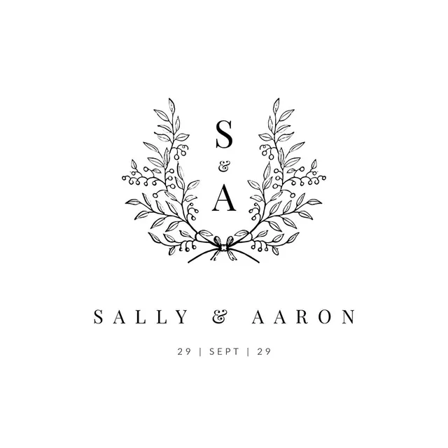 weddingstyle-hochzeitskarten-hochzeitslogo-sally-aaron-digital image 1