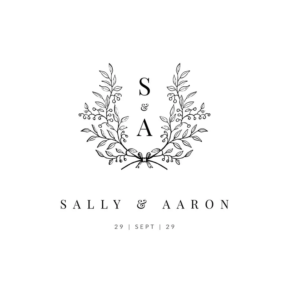 weddingstyle-hochzeitskarten-hochzeitslogo-sally-aaron-digital image 1