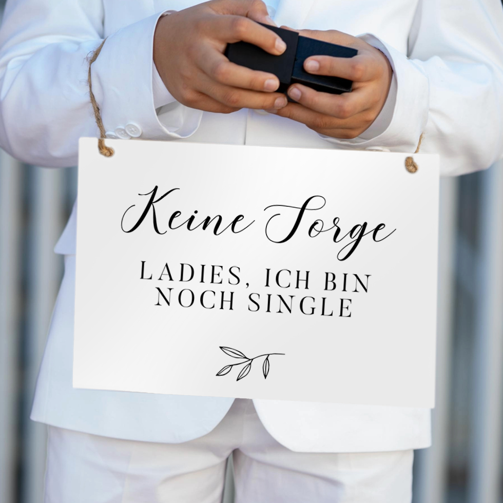 weddingstyle-trauung-hier-kommt-die-braut-schild-kalligraphie-a4 image 3