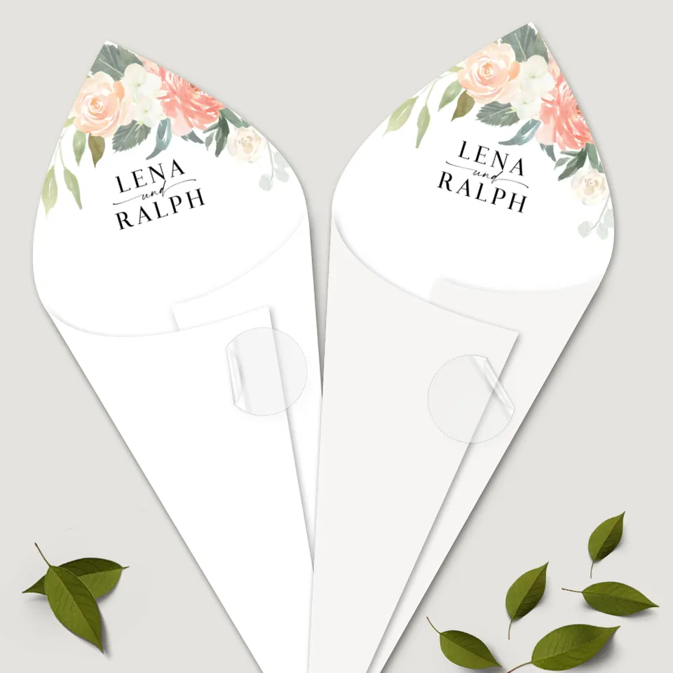 weddingstyle-sektempfang-spitzt-ten-blumenmeer-270mm-bl-ten-konfetti image 1