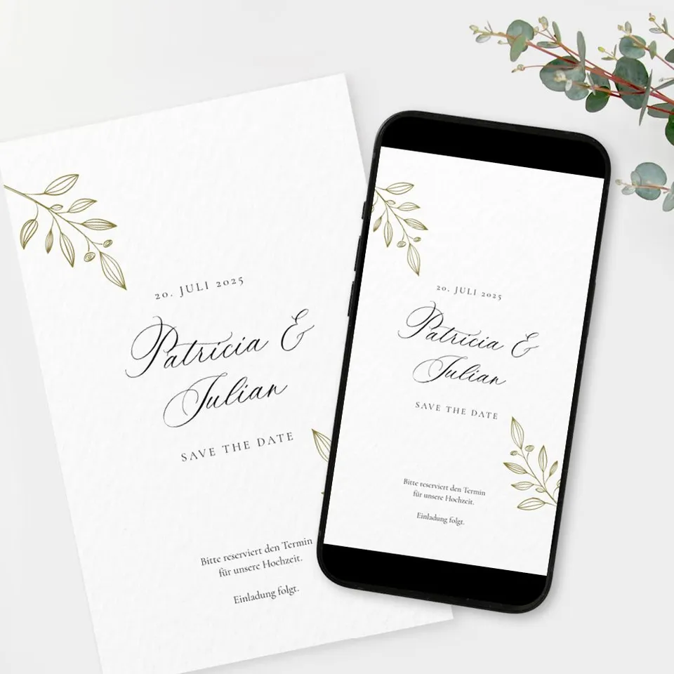 weddingstyle-golden-romance-digitales-save-the-date-f-r-whatsapp image 1