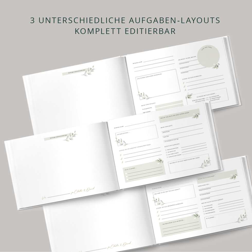 weddingstyle-feier-g-stebuch-hochzeit-individuell-a4 image 2