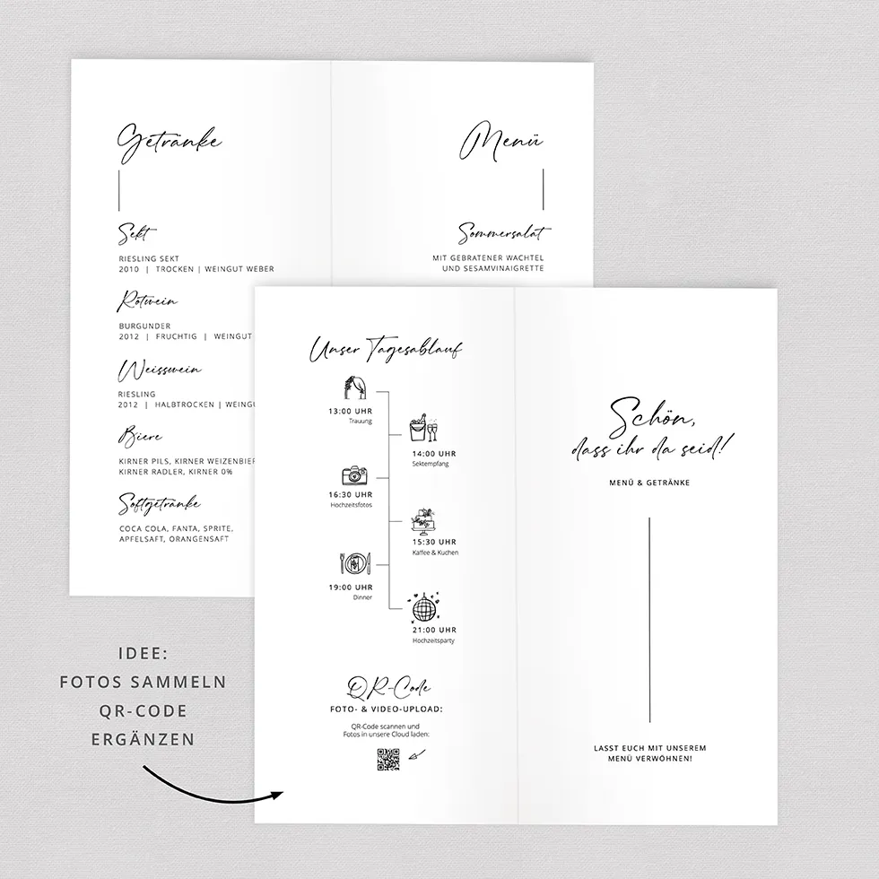 weddingstyle-feier-men-karte-modern-klappkarte-102x200 image 2