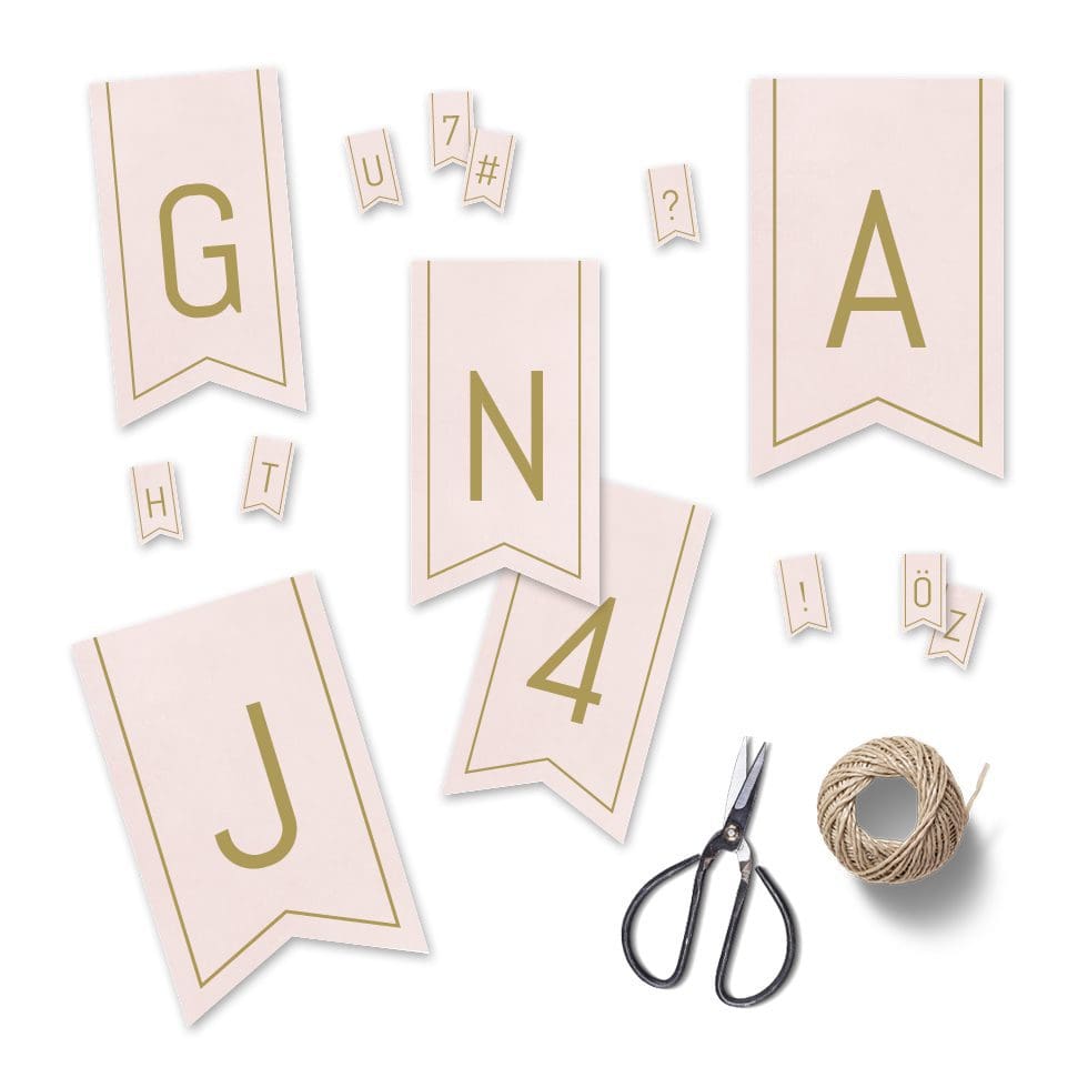 weddingstyle-feier-rosa-gold-diy-girlande-pdf-vorlage image 2