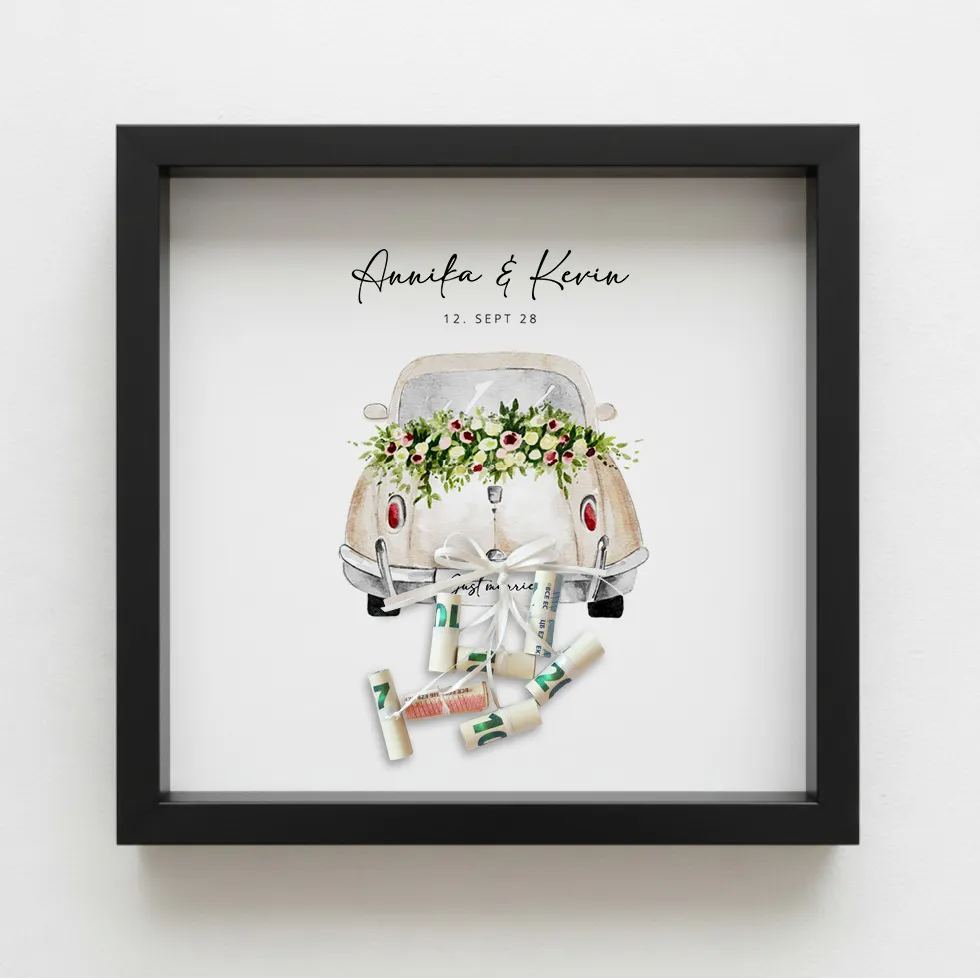 weddingstyle-geschenke-geldgeschenk-auto-bilderrahmen-25x25-pdf-rahmen image 2