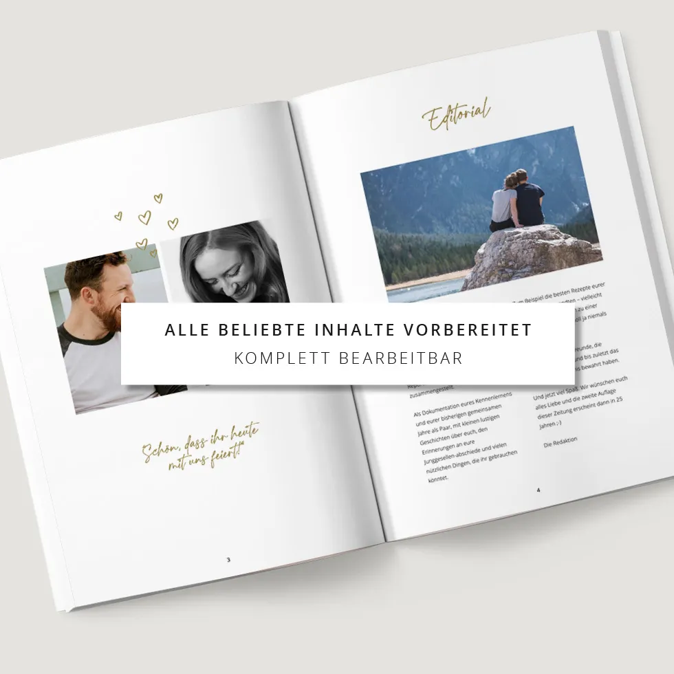weddingstyle-hochzeitszeitung-modern-a4-zum-selbstgestalten image 2