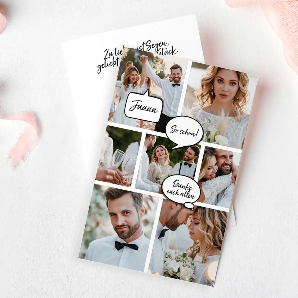 weddingstyle-hochzeitskarten-fotostory-dankeskarte-gedruckt image 1