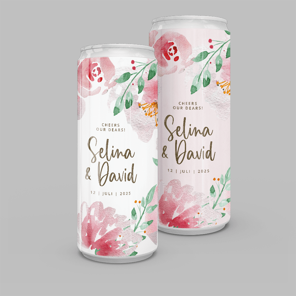 weddingstyle-sektempfang-flowers-getr-nkedose-personalisierbar image 1