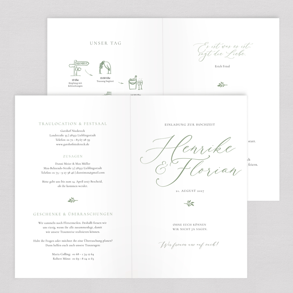 weddingstyle-hochzeitskarten-einladung-green-romance-klappkarte-b6 image 2