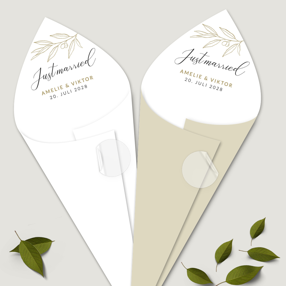 weddingstyle-sektempfang-spitzt-ten-elegant-branch-gedruckt-170g image 1