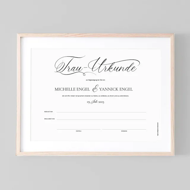 weddingstyle-trauung-hochzeitsurkunde-kalligraphie-pdf-vorlage image 1
