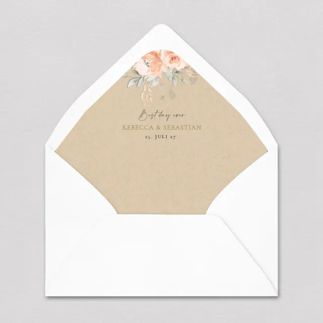 weddingstyle-hochzeitskarten-kraftpapier-rosen-briefumschlag-inlay-din-a4-vorlag image 1