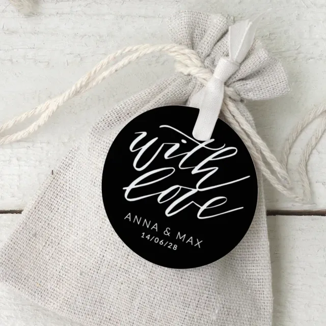 weddingstyle-lettering-with-love-anh-nger-personalisiert image 1