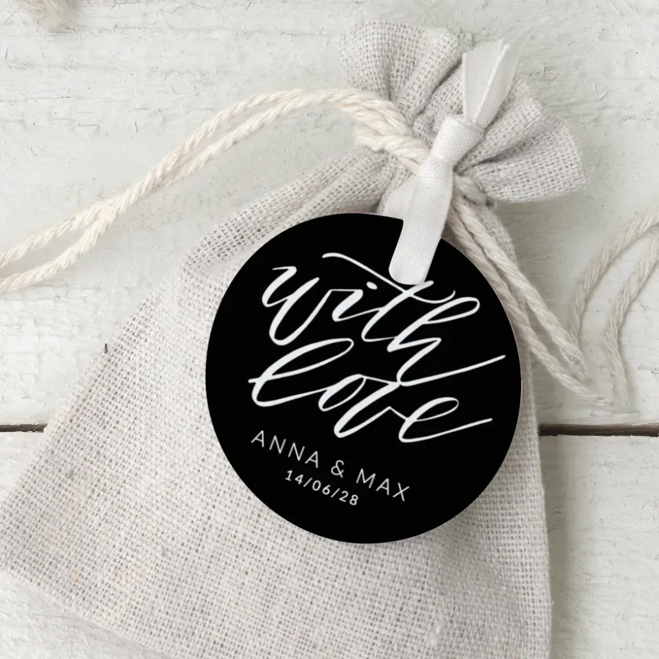 weddingstyle-lettering-with-love-anh-nger-personalisiert image 1