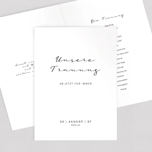 weddingstyle-trauung-kirchenheft-umschlag-scriptlove-pdf-vorlage image 1
