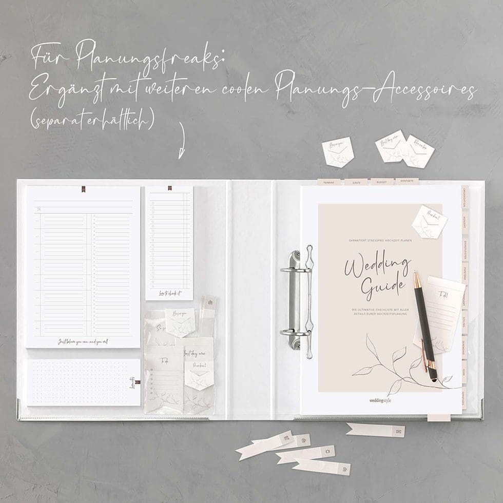 weddingstyle-hochzeitsplaner-register-tabs-hochzeitsordner-20-st-ck image 3