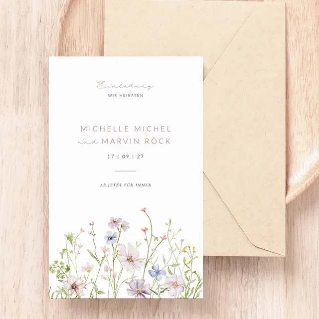 weddingstyle-hochzeitskarten-vorlage-wiesenblumen-einladungskarte-b6 image 1