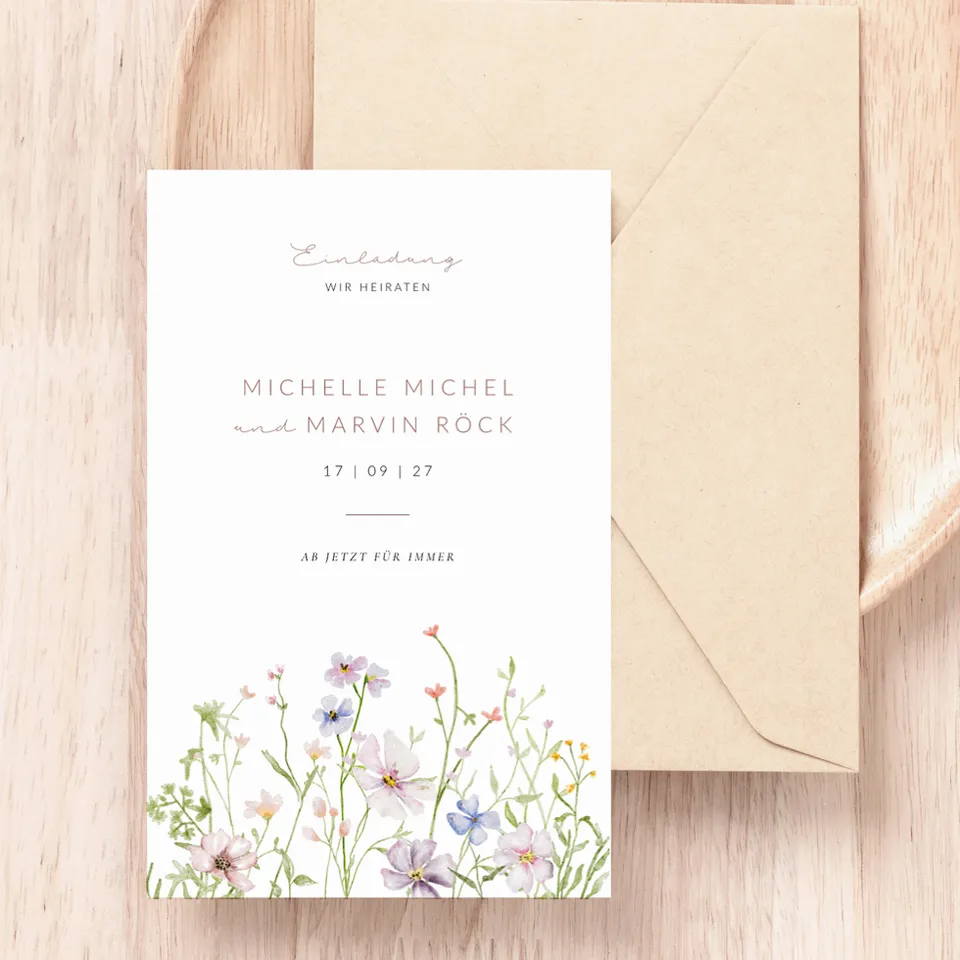 weddingstyle-hochzeitskarten-vorlage-wiesenblumen-einladungskarte-b6 image 1