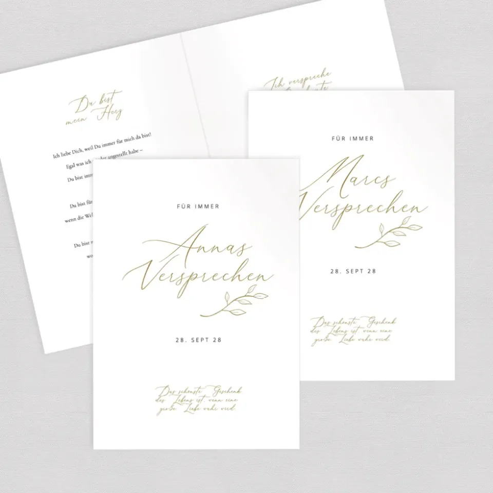 weddingstyle-trauung-ehegel-bde-hefte-romance-2er-set image 1