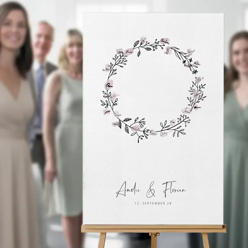 weddingstyle-feier-fingerabdruck-bild-kranz-g-stebuch-personalisiert image 1