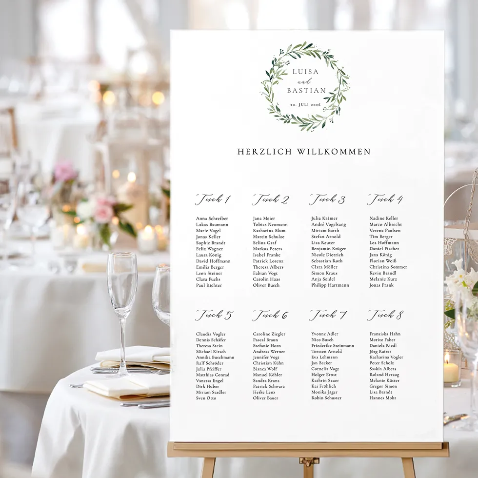 weddingstyle-feier-greenery-kranz-sitzplan-vorlage-zum-selbstgestalten image 1