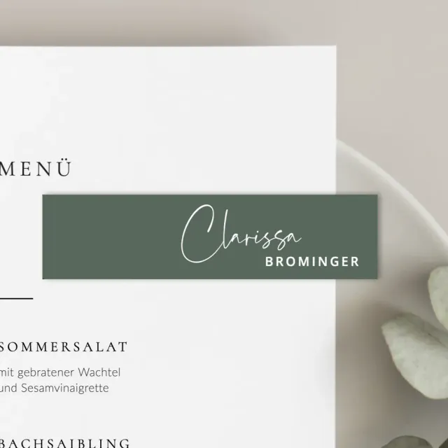 weddingstyle-feier-smaragd-namenskarten-platzkarten-300g image 1