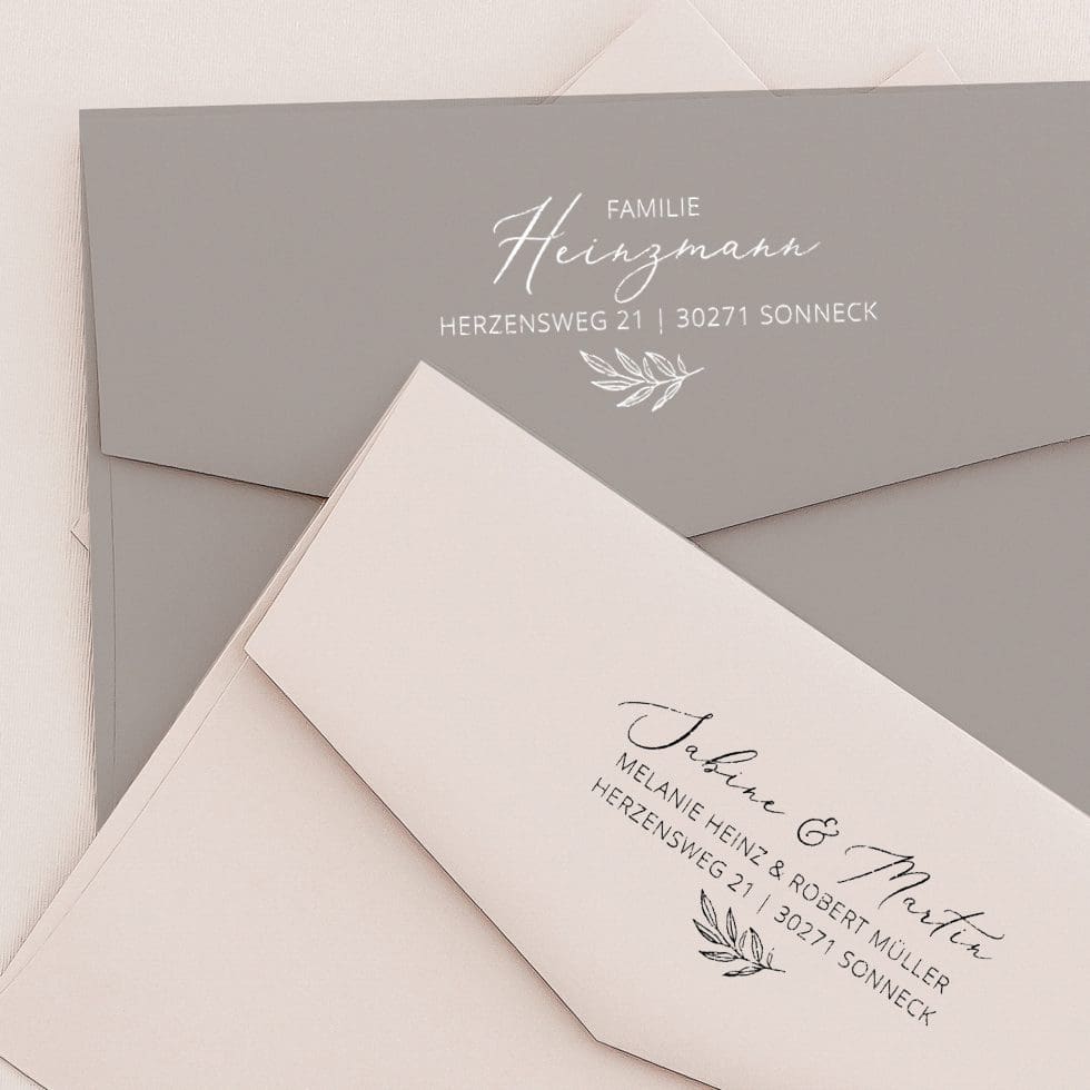 weddingstyle-hochzeitskarten-adressstempel-kalligraphie-zweig image 1
