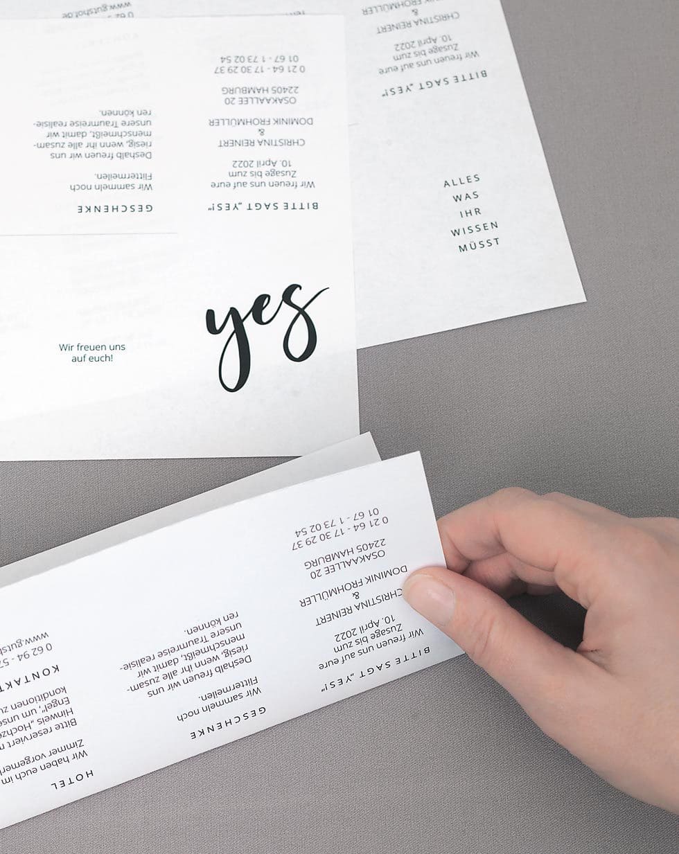 weddingstyle-hochzeitskarten-mini-booklet-vorlage-din-a7 image 5