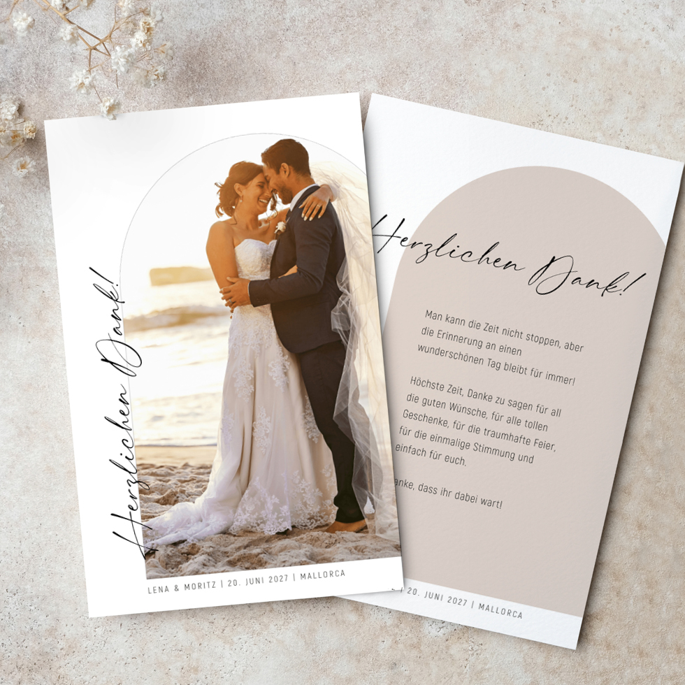 weddingstyle-hochzeitskarten-boho-wedding-dankeskarte-boho-design image 1