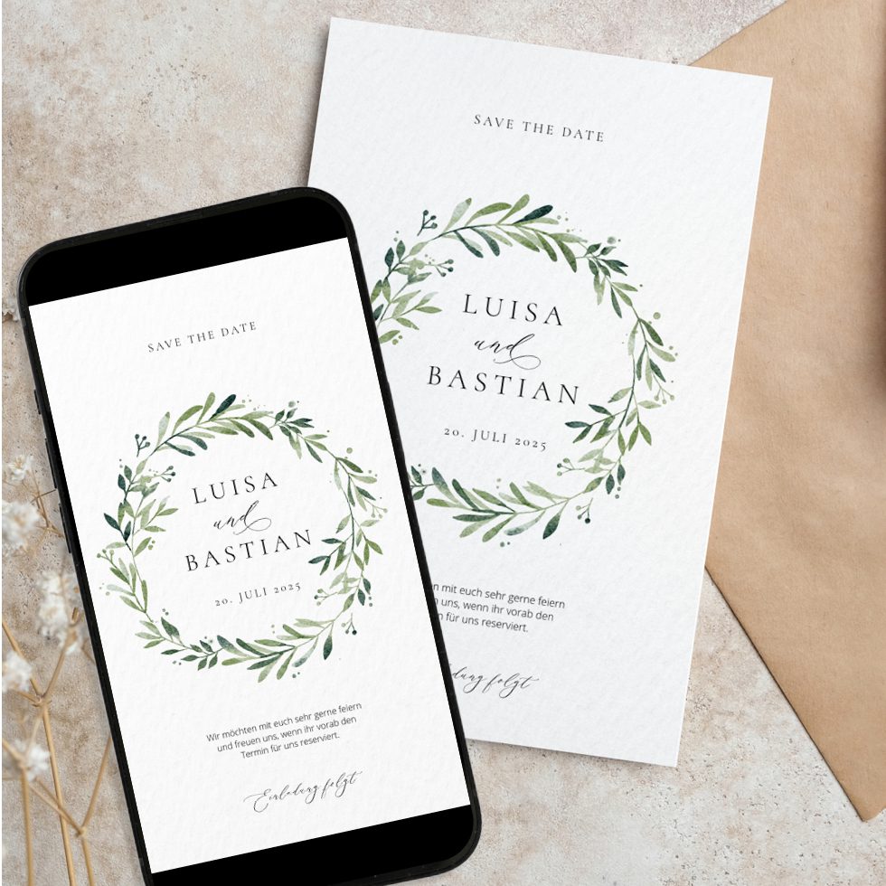 weddingstyle-hochzeitskarten-save-the-date-green-dream-digital image 1