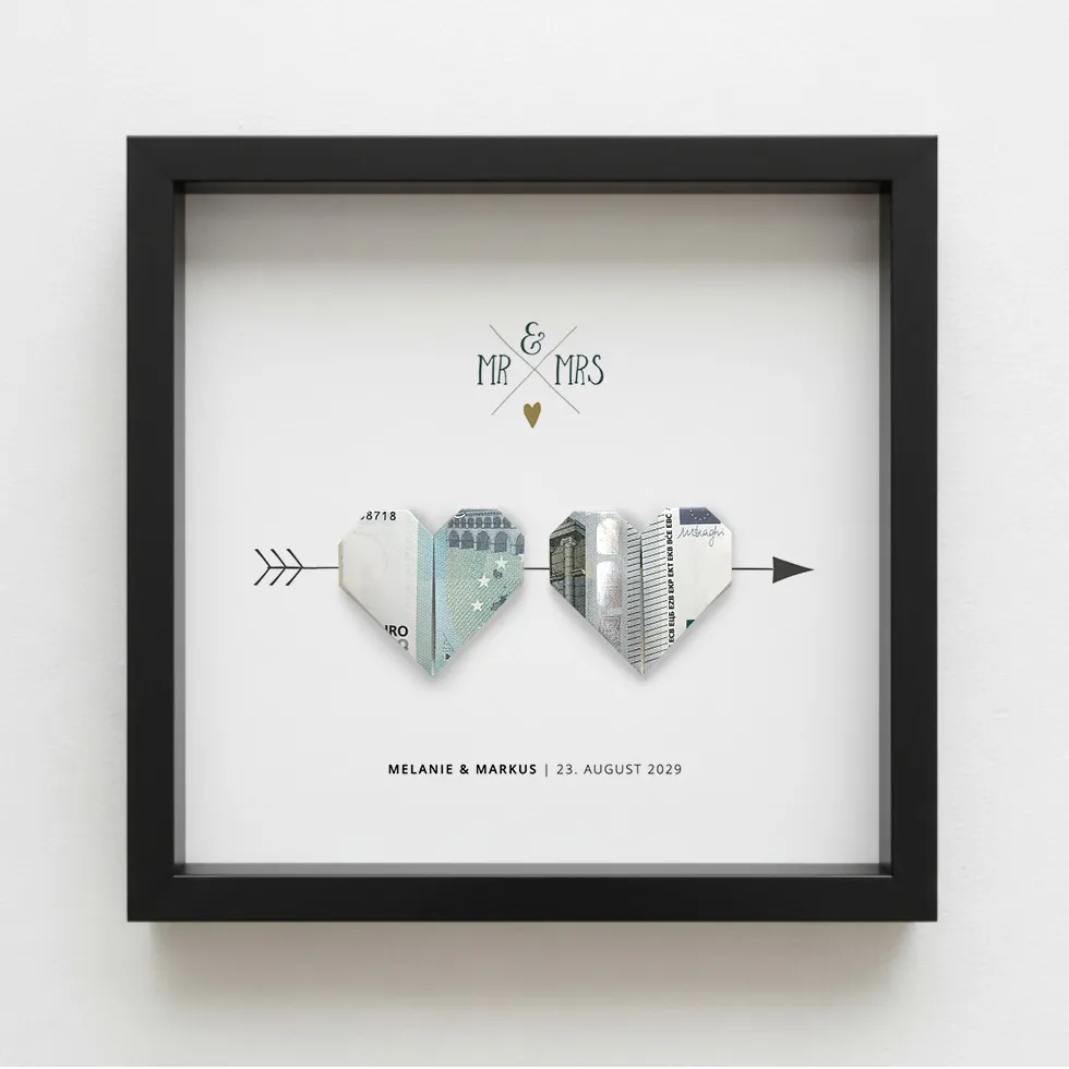weddingstyle-geschenke-geldgeschenk-bilderrahmen-mit-herzen-25x25 image 2
