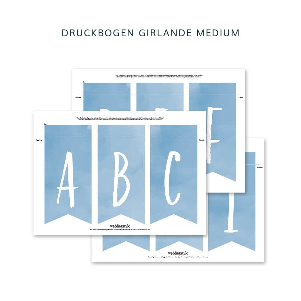 weddingstyle-feier-diy-girlande-wasserfarbe-blau-pdf-vorlage-buchstaben image 4
