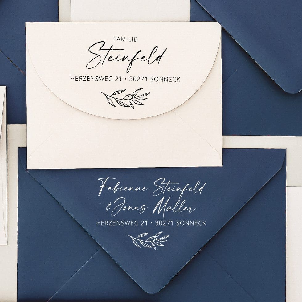 weddingstyle-hochzeitskarten-adressstempel-handschrift-zweig-holz image 2