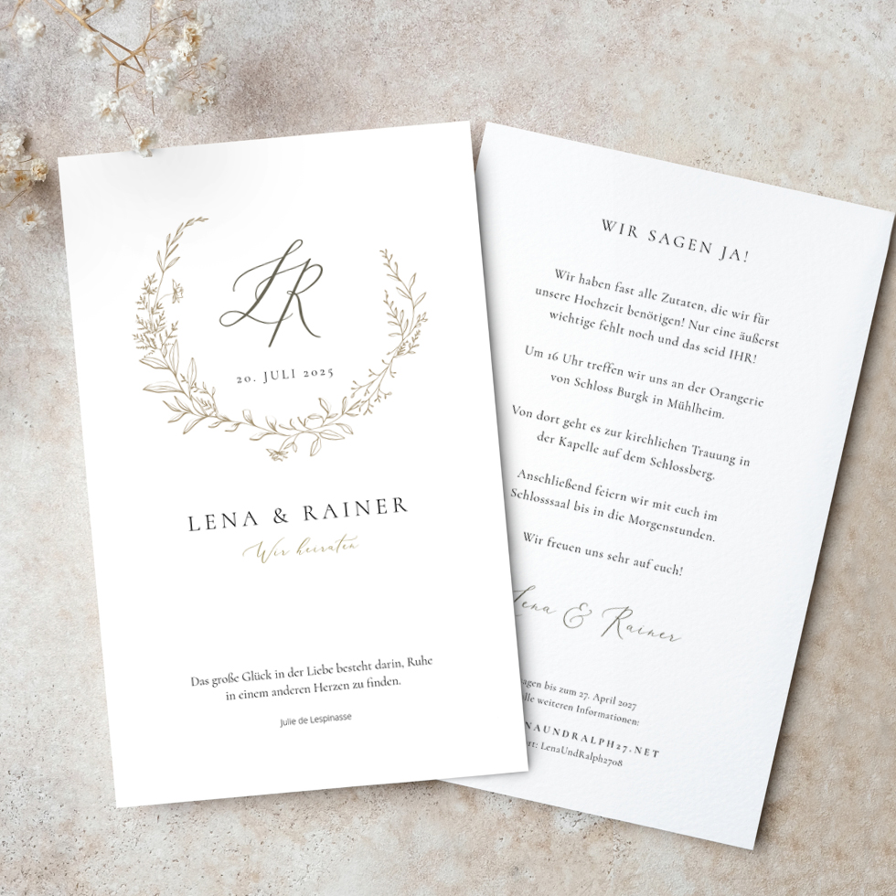 weddingstyle-hochzeitskarten-vintage-dream-einladungskarte-doppelseitig-b6 image 1