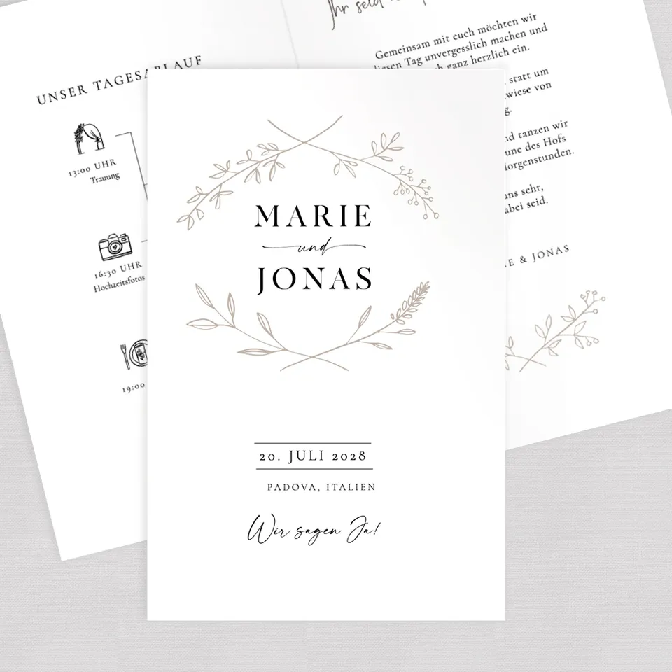 weddingstyle-hochzeitskarten-vintage-vibes-hochzeitseinladung-klappkarte-b6 image 1